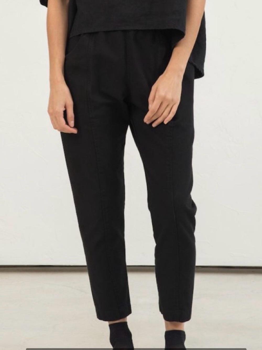 Elizabeth Suzann cotton canvas Clyde pants